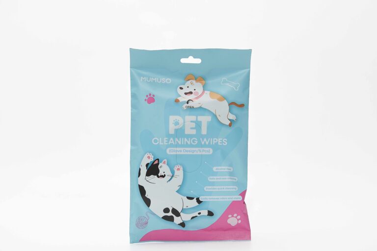 MUMUSO Pet Cleaning Wipes (Glove Design/5 Pcs) product image