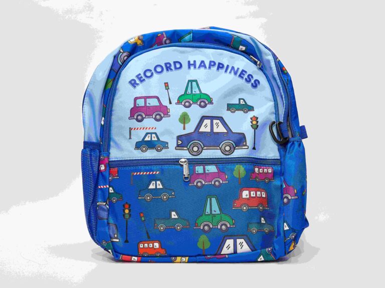 MUMUSO Cartoon Vehicles Backpack (Blue) product image