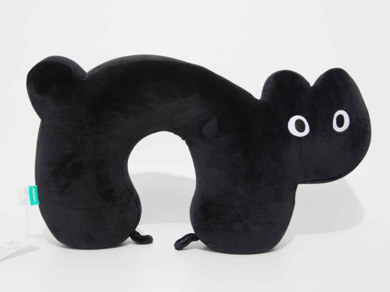 MUMUSO Particles U-Shaped Neck Pillow (Black Cat) product image