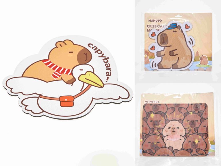 MUMUSO Capybara Mouse Pad (3-Color Mix) product image