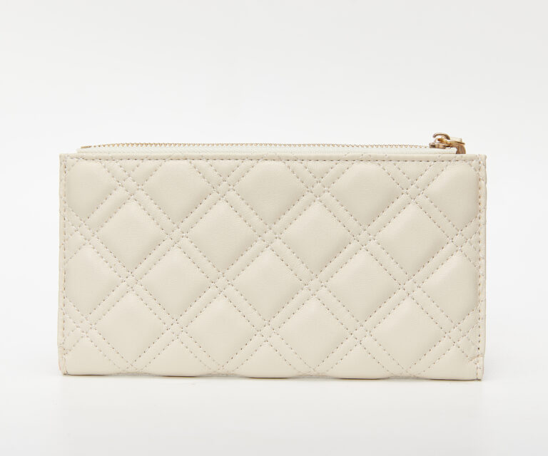 MUMUSO Rhombus Long Wallet-Beige product image