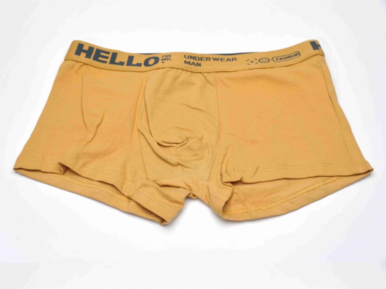 MUMUSO Men's Fashion Boxer Briefs (Yellow/L) product image
