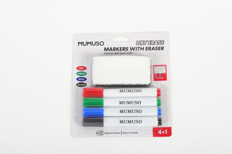 MUMUSO Dry Erase Markers With Eraser product image