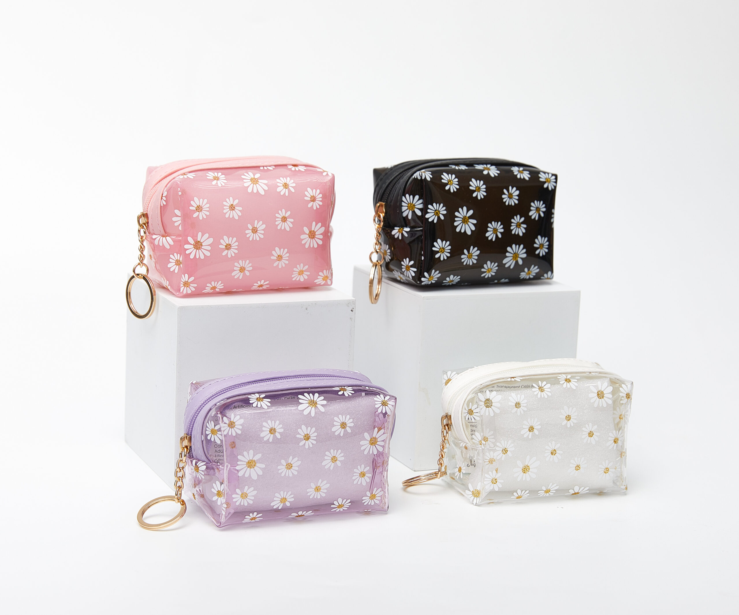 MUMUSO Transparent Coin Purse (Daisy) alternate product view