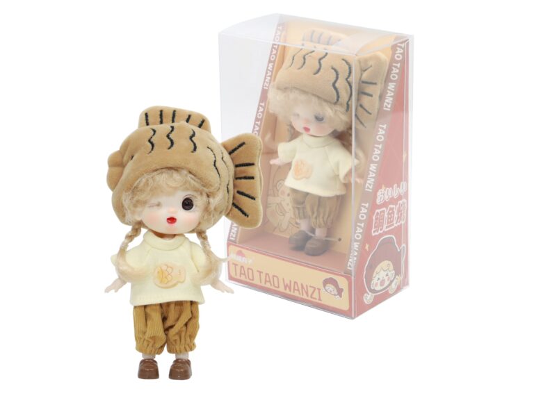 MUMUSO 16 Cm Ball-Jointed Doll With Taiyaki Hat (Brown) product image