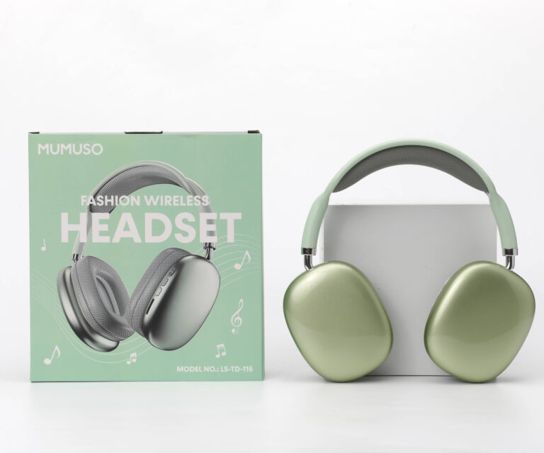 MUMUSO Fashion Wireless Headset-Green product image