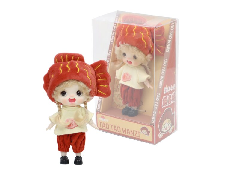 MUMUSO 16 Cm Ball-Jointed Doll With Taiyaki Hat (Red) product image