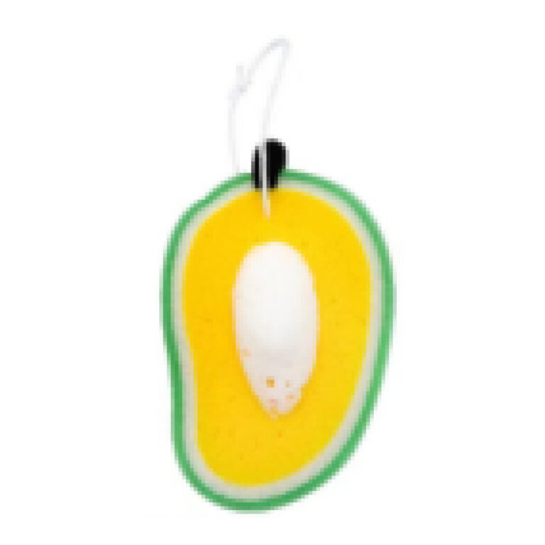 MUMUSO Mango-Shaped Bath Sponge