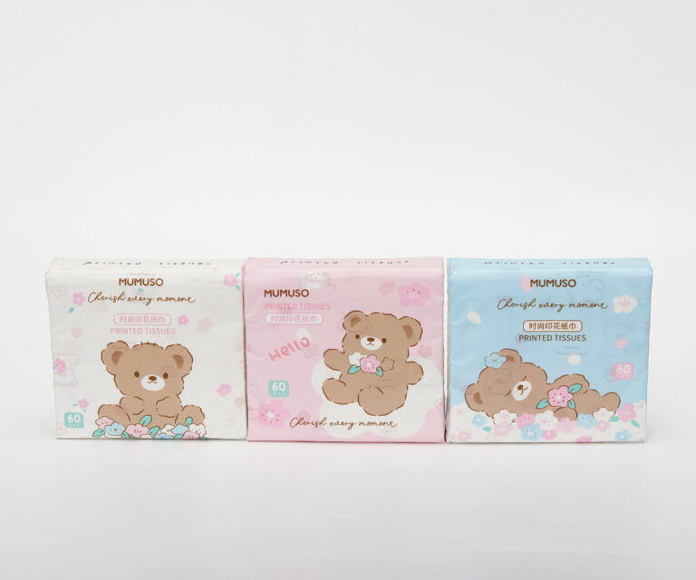 MUMUSO Fashion Cute Bear Printed Tissues product image